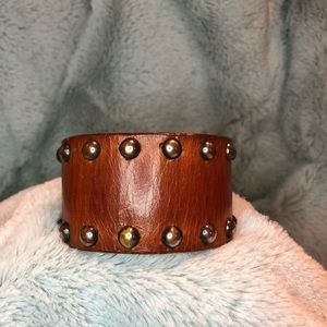 Unisex Bracelet-Handmade from genuine leather belt
